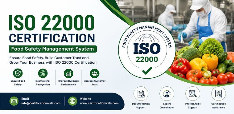 ISO 22000 Certification for Food Manufacturers in Pune