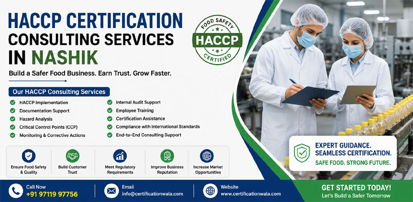 HACCP Certification Consulting Services in Nashik