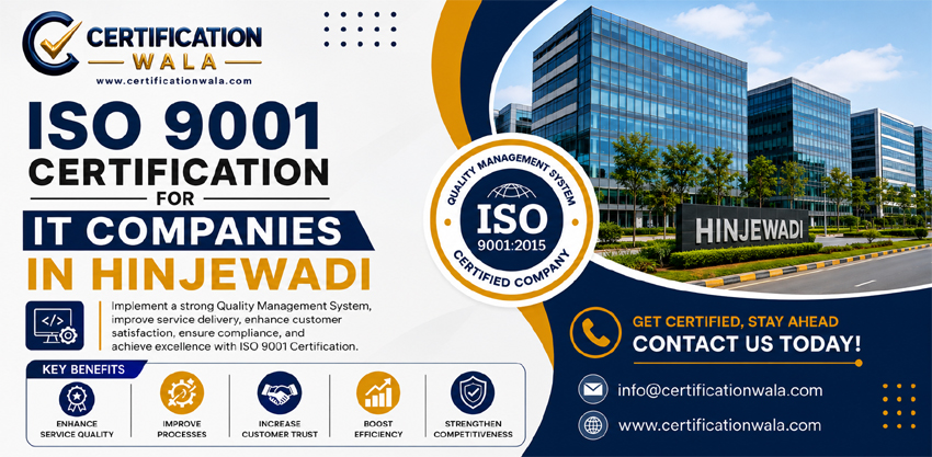 ISO 9001 Certification for IT Companies in Hinjewadi