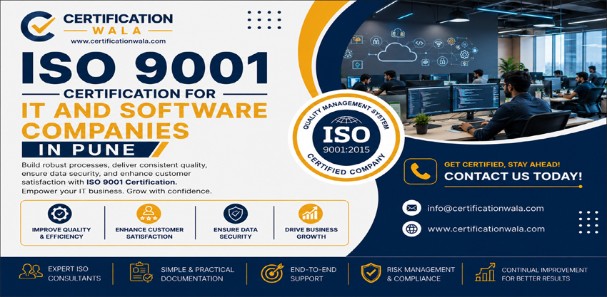 ISO Certification for IT and Software Companies in Pune