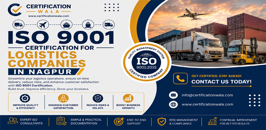 ISO Certification for Logistics Companies in Nagpur