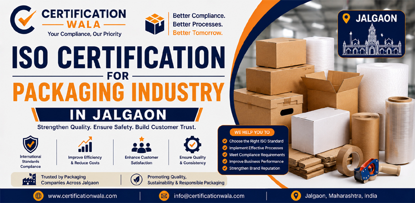 ISO Certification for Packaging Industry in Jalgaon