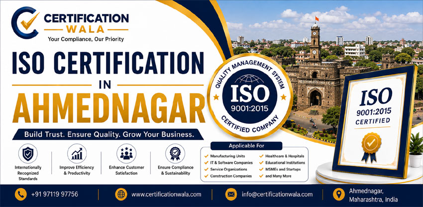 ISO Certification in Ahmednagar