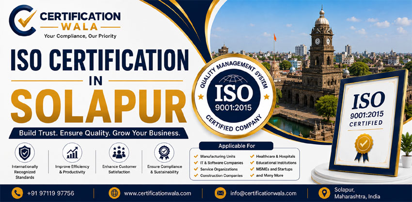 ISO Certification in Solapur