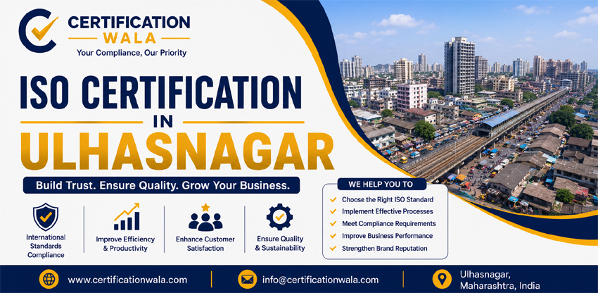 ISO Certification in Ulhasnagar